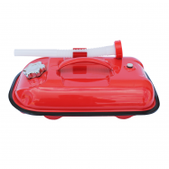 Канистра металическая горизонтальная 5 л 0,8 мм с лейкой - Фото