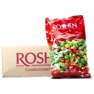 Карамель Roshen Бим Бом с фруктово-ягодной начинкой 1кг