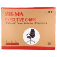 Кресло руководителя Sigma Executive Chair EC11 офисное черн - Фото