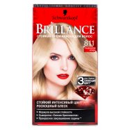 Крем-краска д/волос Brillance 811 Скандинавский блондин 1шт - Фото