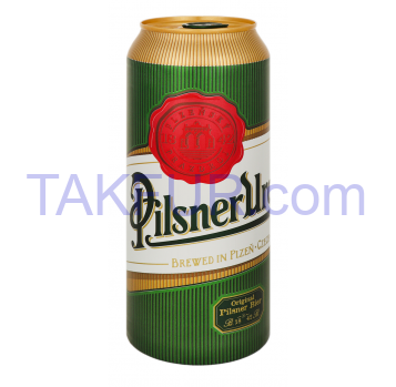 Пиво Pilsner Urquell светлое пастеризованное 4.4% 0.5л - Фото
