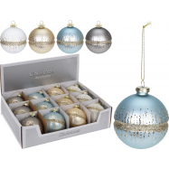 КУЛЯ НОВОРІЧНА 8 СМ В АСОРТ - Фото