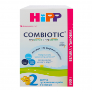 Смесь молочная HiPP Combiotic 2 сухая д/детей с 6 мес 900г - Фото