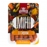 Сосиски Бащинский Мини с сыром 900г - Фото