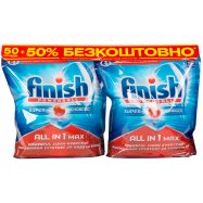 Таблетки для мытья посуды Finish Powerb д/посуд маш 50шт*2уп - Фото