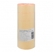 Ценник 26*12 фигурный красный 950этикеток - Фото