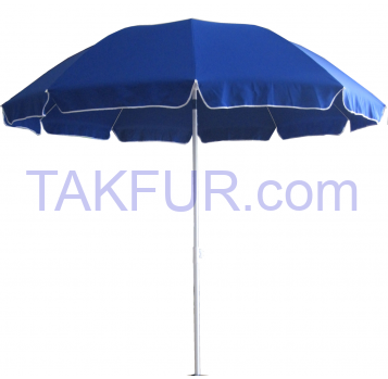 Зонт пляжный Aro синий 180см - Фото