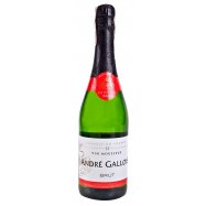 Вино Andre Gallois Brut игристое белое 10,5% 0,75л - Фото