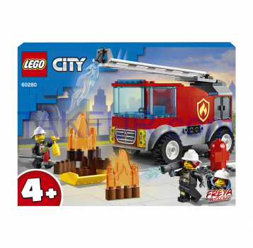 Конструктор Lego City Fire Ladder Truck №60280 для детей 1шт - Фото