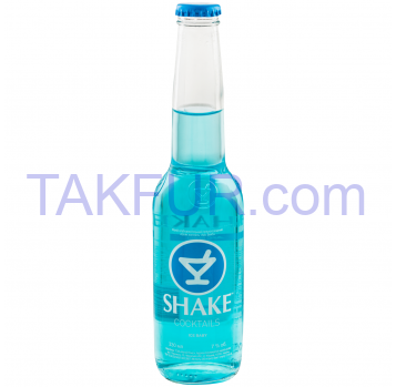 Напиток слабоалкогольный сильногазированный Ice Baby Shake Cocktails 7% 0.33л бут - Фото