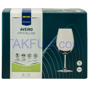 Набор бокалов Metro Professional Averio для вина 540мл 6шт - Фото
