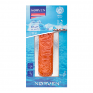 Семга Norven филе-кусок слабосоленая 180г - Фото