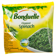 Шпинат Bonduelle резаный в порциях замороженный 400г - Фото