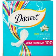 Ежедневные прокл Discreet Deo Spring Breeze Multif гиг 100шт - Фото