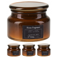 Свічка у свічнику ароматична 100X80 мм - Фото