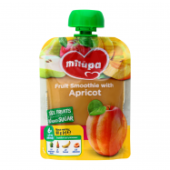 Пюре Milupa Яблоко, груша, банан и абрикос фруктовое 80г - Фото