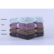 TH ПОКРИВАЛО В'ЯЗАНЕ СИНЕЛЬ 130X170СМ - Фото