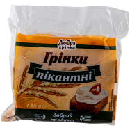 Гренки Элитные Добра грінка 140г - Фото