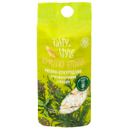 Хлебцы Tasty Style рисово-кукурузные с травами 100г - Фото