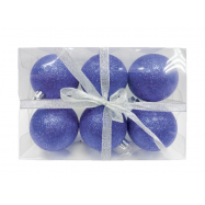 ТН НАБІР КУЛЬ 60ММ 6ШТ : СРІБНИЙ - Фото