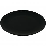 ТАРІЛКА ОБІДНЯ 26 СМ ЧОРНА КРУ - Фото