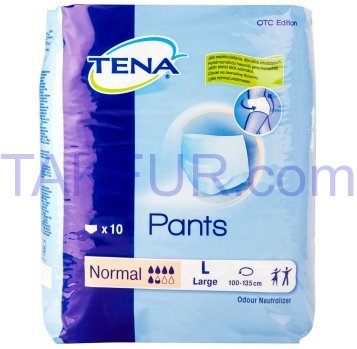 Подгузники-трусы Tena Pants одноразовые Normal Large 10шт - Фото