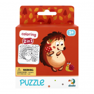 Пазл Dodo Ежик №300119 22*22см 1шт - Фото