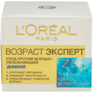 Крем L`Oréal Paris Возраст эксп 35+ днев прот морщ 50мл - Фото
