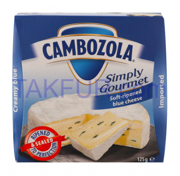 Сыр Kaserei Сhampignon Cambozola мягкий 60% 125г - Фото