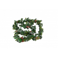 TAR.HOUSE ГІРЛЯНДА ХВОЙНА З ШИШК 270 СМ - Фото