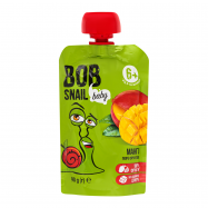 Пюре Bob Snail Baby Манго для детей от 6-ти месяцев 90г - Фото