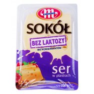 Сыр Mlekovita Sokol без лактозы твердый сычужный 45% 150г