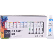 ФАРБИ МАСЛЯНІ 12КОЛ 12МЛ - Фото