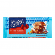 Шоколад E.Wedel молочный с карамелизированным миндалем 80г - Фото