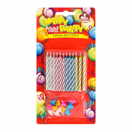 Свечи Помічниця Happy Party №P67-614 для торта 12шт/уп - Фото