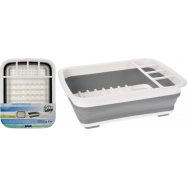 Сушка для столового посуду складана 293X378X45-115мм - Фото