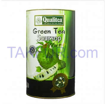 Чай Qualitea Soursop зеленый байховый крупнолистовой 100г - Фото