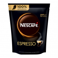 Кофе Nescafe Espresso натуральн растворим порошкообразн 200г - Фото