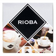 Салфетки бумажные Rioba двухслойные белые 20*21см 100шт - Фото