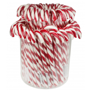 Карамель леденцовая Крапфен Тросточка со вкусом клубники 28г - Фото