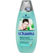 Шампунь Schauma свіжість м`яти 400мл - Фото