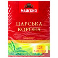 Чай Майский Царс корон черн Цейл байхов мелкий2г*125шт 250г - Фото