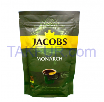 Кофе Jacobs Monarch натуральный растворимый сублимиров 90г - Фото