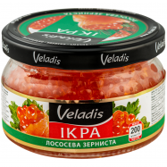 VELADIS ІКРА ЛОСОС С/Б 200Г - Фото