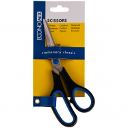 EC НОЖИЦІ 20 СМ : ПЛ.РУЧ.ГУМ. - Фото