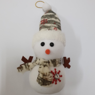 ПРИКРАСА СНІГОВИК 20СМ - Фото