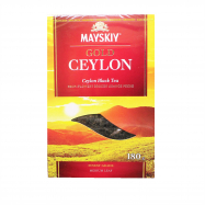 Черный чай Майский среднелистовой Золотий Цейлон 180 г - Фото