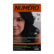 Краска для волос Numero №1.00 стойкая с экстрактом овса 1шт - Фото
