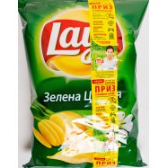 Чипсы Lay`s картофельные со вкусом зеленого лука 133г - Фото