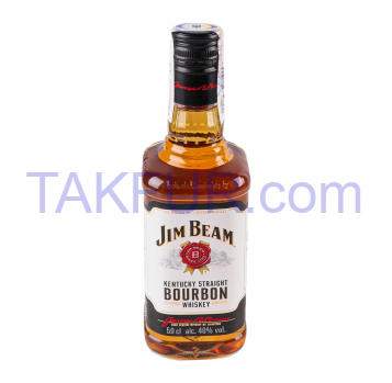 Виски Jim Beam White Bourbon 40% 0.5л - Фото